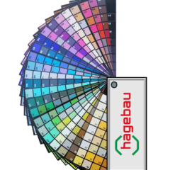 Gedruckter COLOR-CHECK-Farbfächer